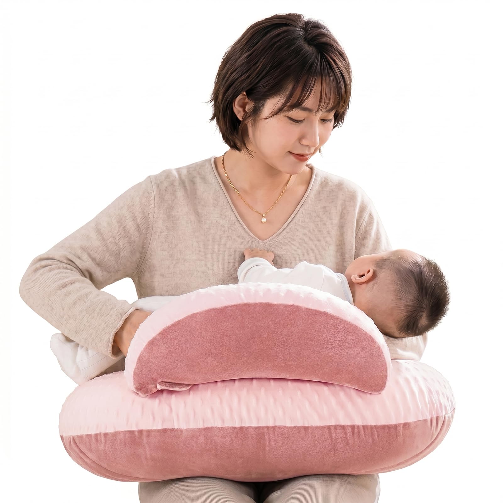 Amazon.co.jp: QUEEN ROSE 授乳クッション 授乳枕 マタニティ 