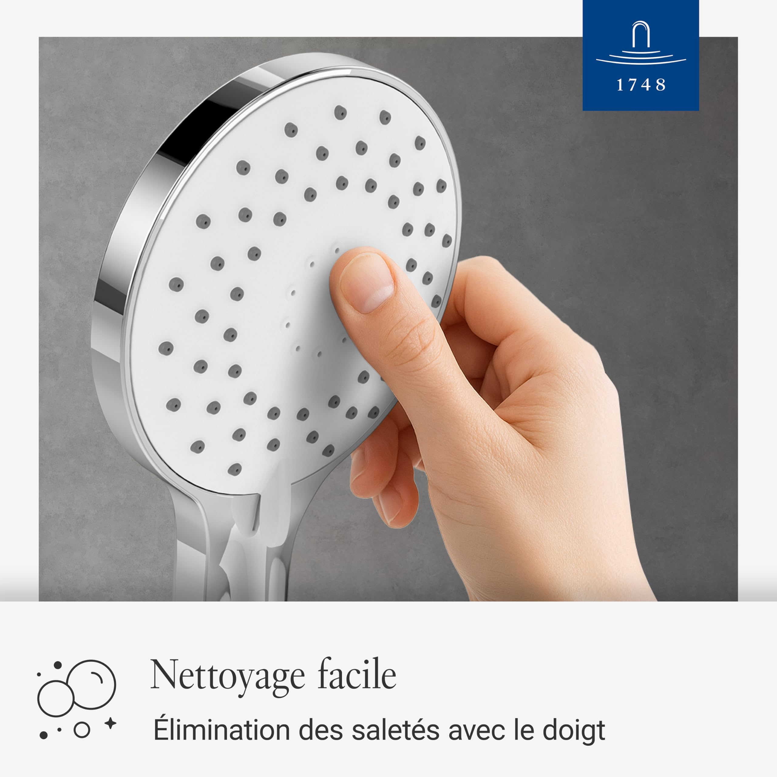 Villeroy & Boch Universal Showers douchette à main – Chrome