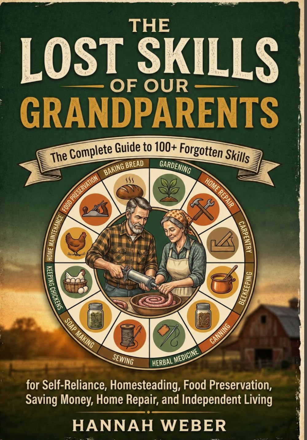 The Lost Skills of Our Grandparents: The Complete Guide to 100+ Forgotten Skills for Self-Reliance, Homesteading, Food Preservation, Saving Money, Home Repair, and Independent Living.