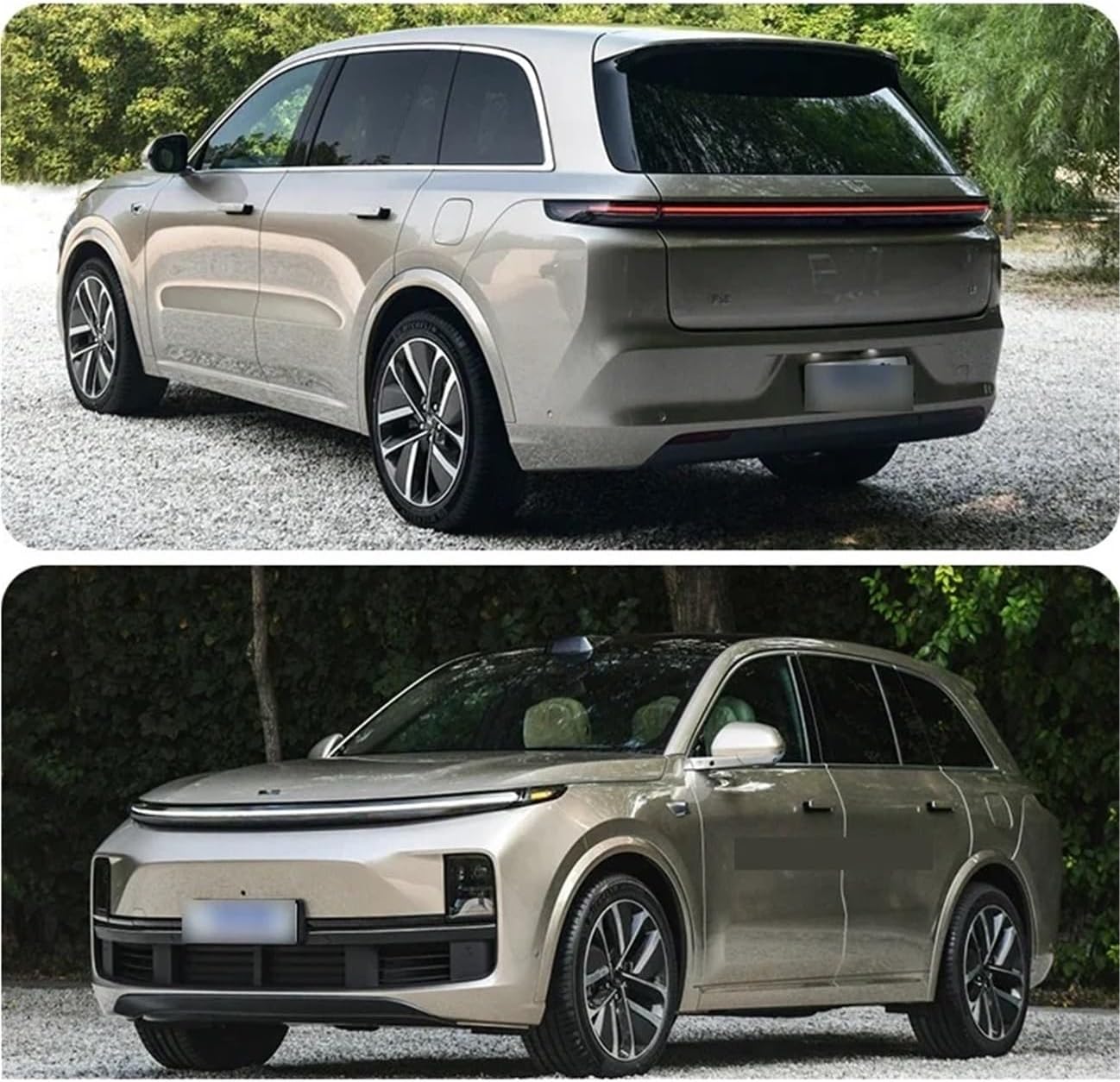 MudFlaps Compatible with Li Auto L8 Leading Ideal 2023 2024 Mudguards Mud Flaps Splash Guards Front Rear Wheels Fender Car Accessories 4Pcs