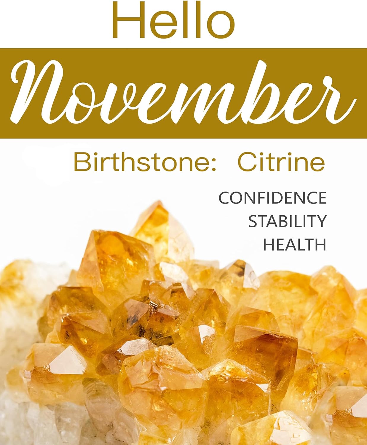 Genuine Birthstone Necklace for Women, Heart Love Necklace, Birthday Gifts for Her - Image 2