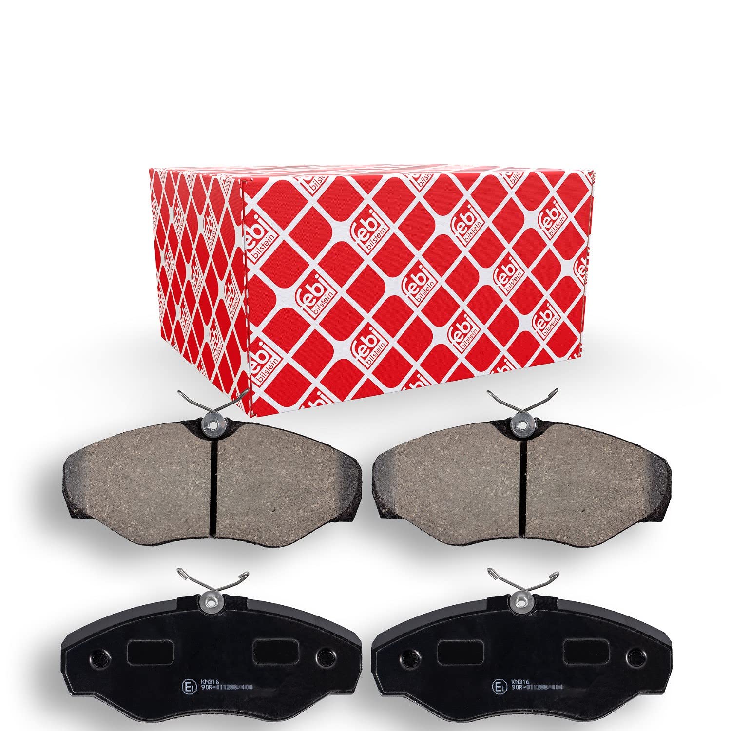 febi bilstein 16473 Brake Pad Set, 1 unit