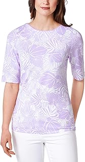 Walbusch Damen Viskoseshirt Miami Gemustert