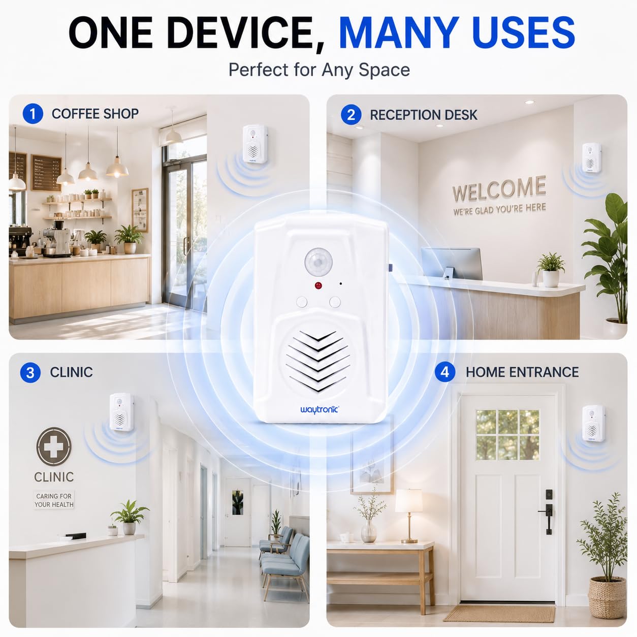 Motion Sensor Voice Player - Hands-Free Alerts & Greetings -7