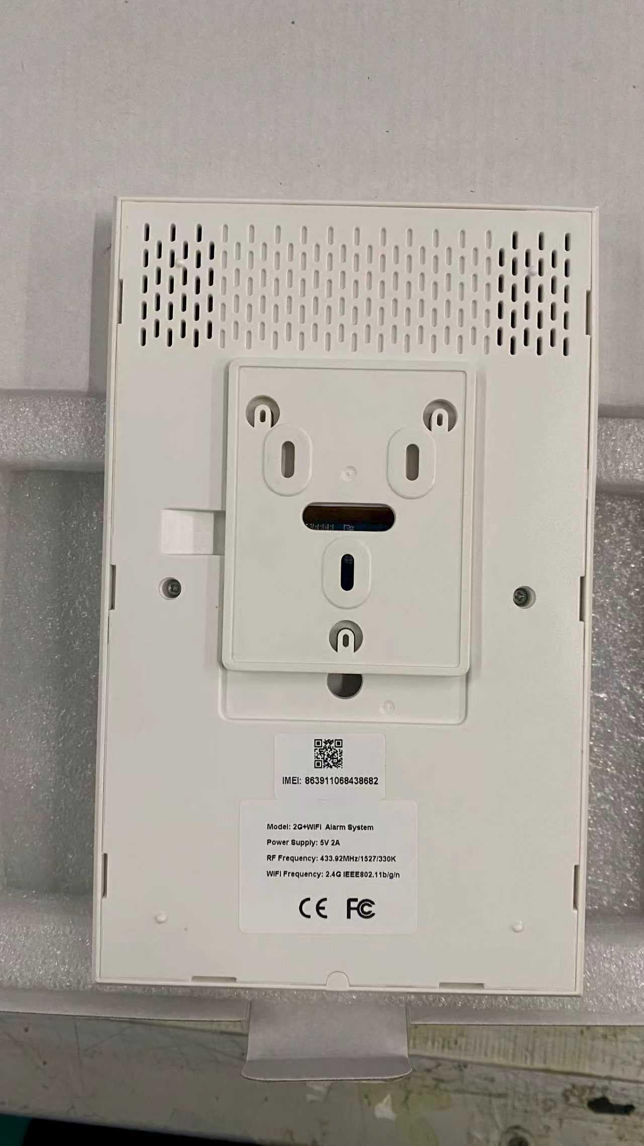 Système d'alarme de sécurité WiFi / GSM 2G sans fil Smart Home avec détecteur de mouvement PIR Capteur de porte et de fenêtre RFlD SOS Tuya Smart Life App Télécommande Prise en charge Alexa (109