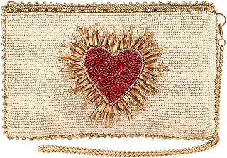 Mary Frances womens Heart Burst Crossbody Bag, Multi, no size US