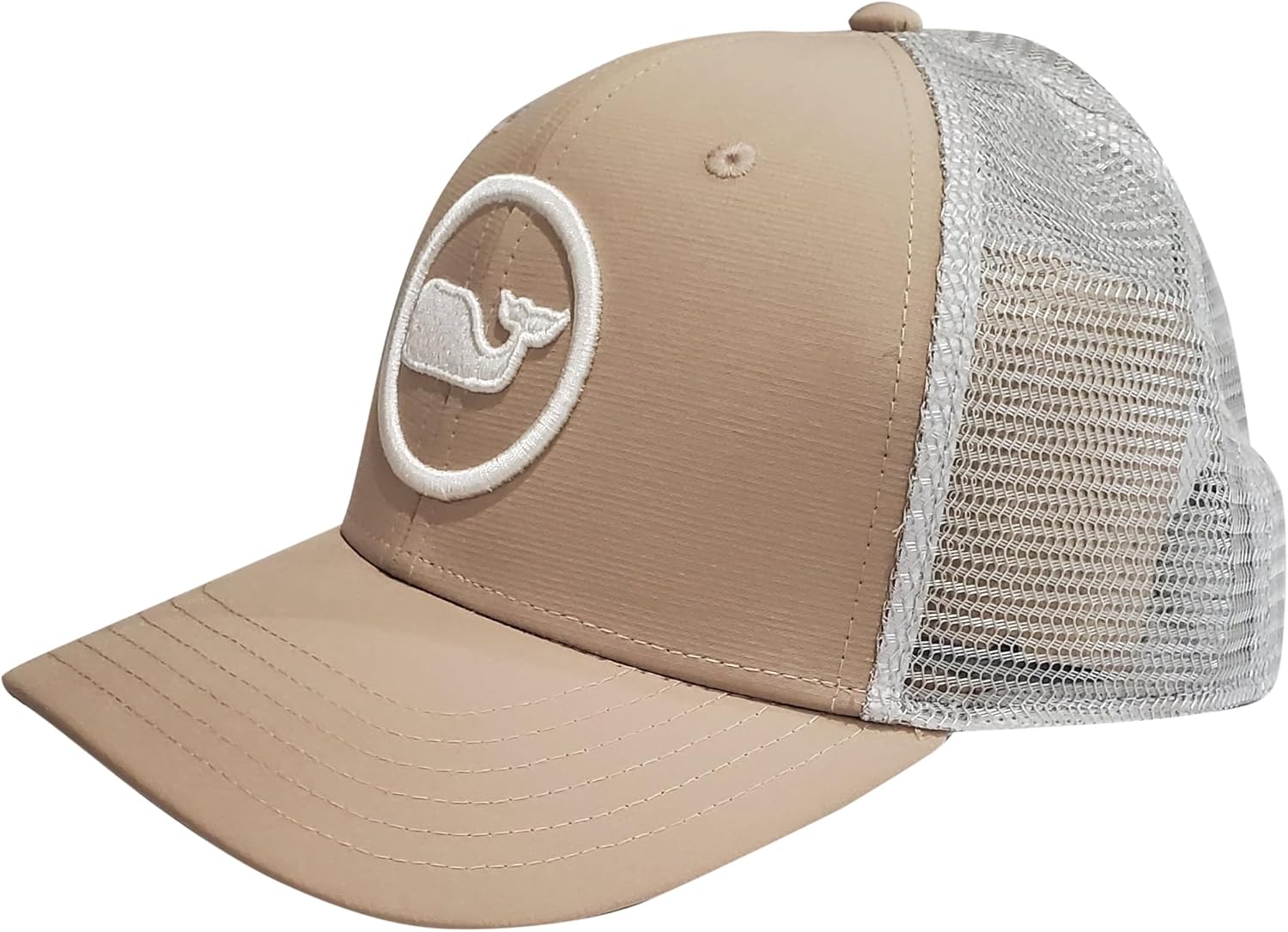 vineyard vines Men's Whale Dot Performance Trucker Hat