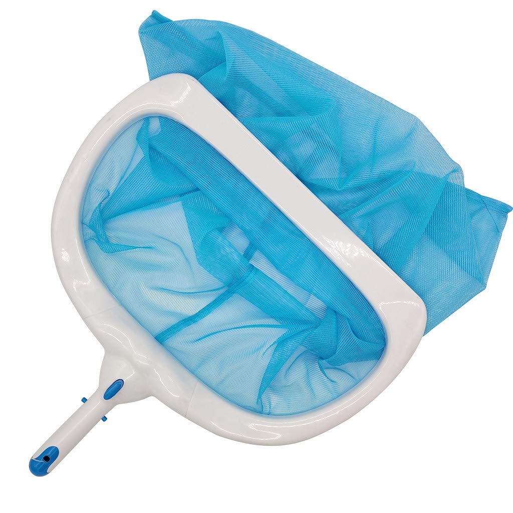 Retino per piscina – strumento per la pulizia di foglie e detriti a maglia fine per rimozione rapida, ideale per piscine, spa, vasche idromassaggio e piscine fuori terra