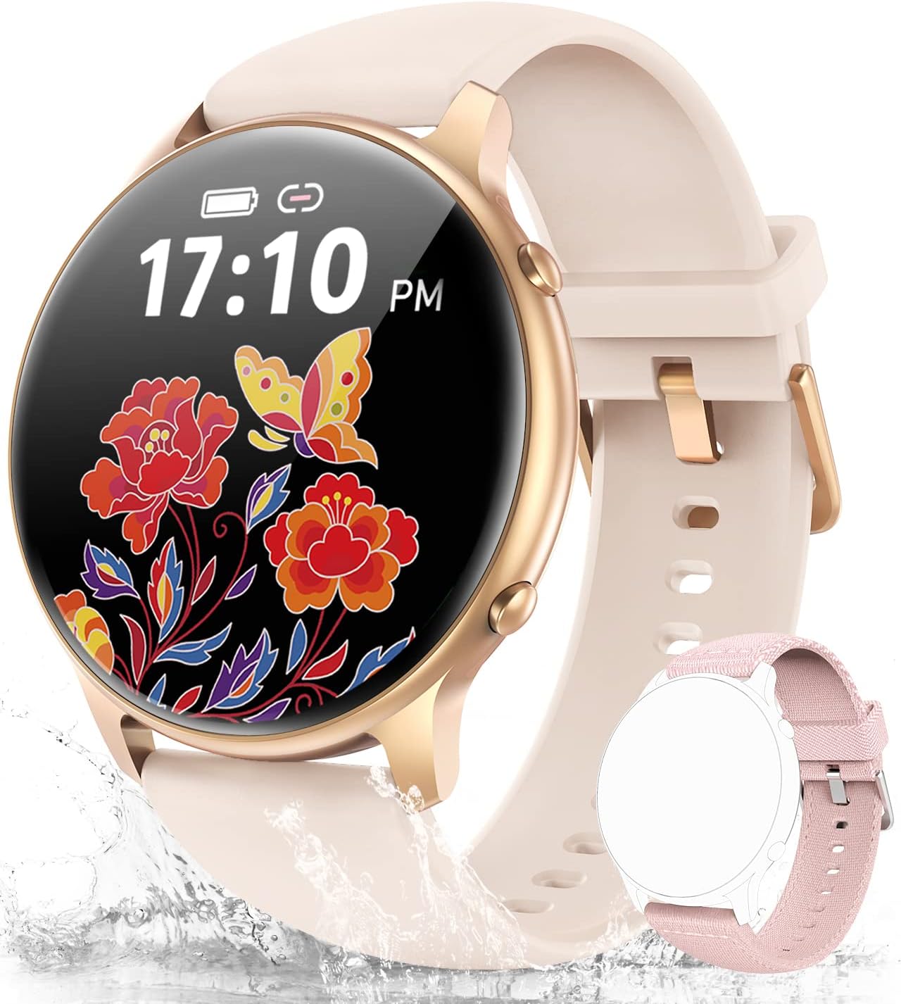 round face smartwatch for iphone