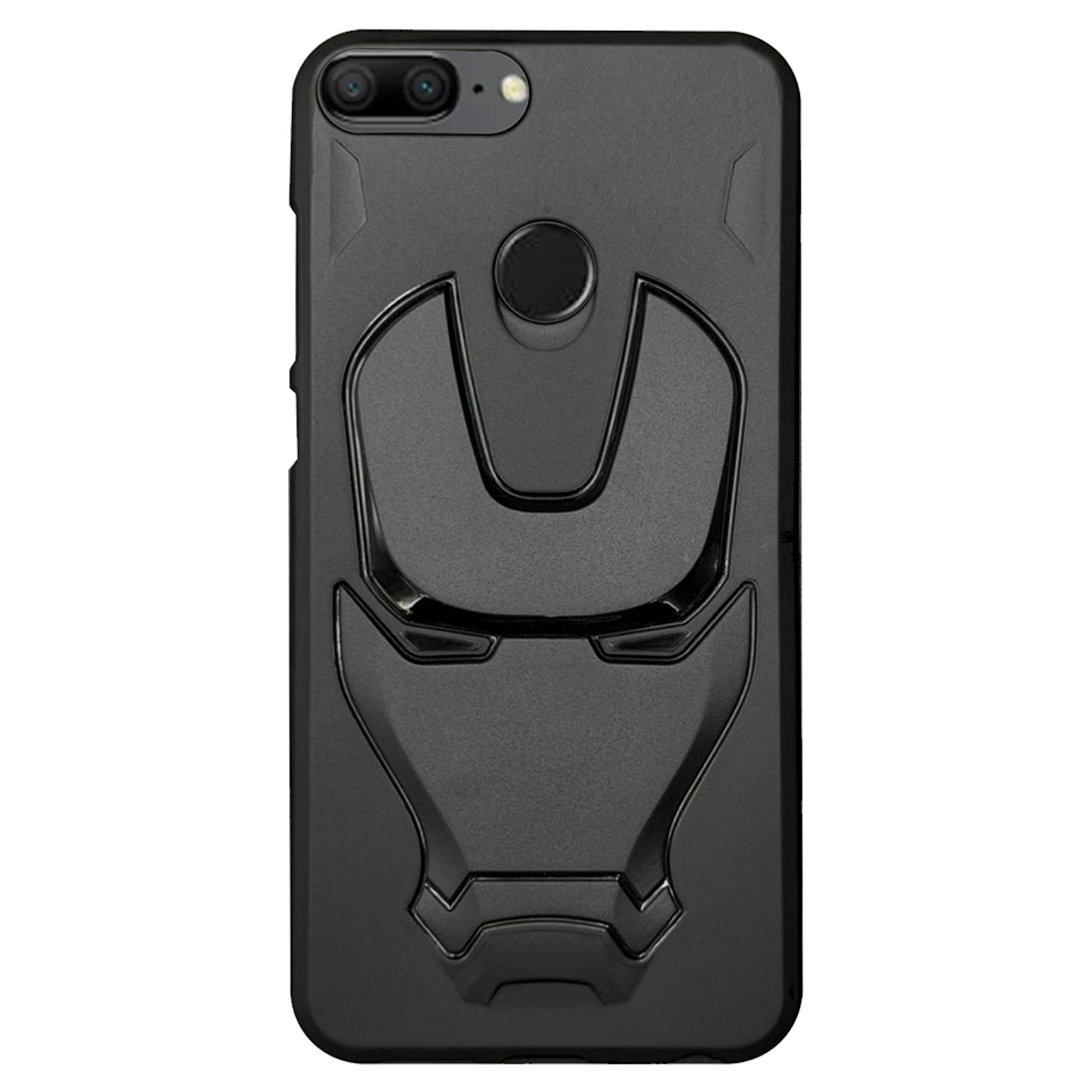 NIUKIN Soft Back Case for Honor 9 Lite | 3D Mask Case | Silicon
