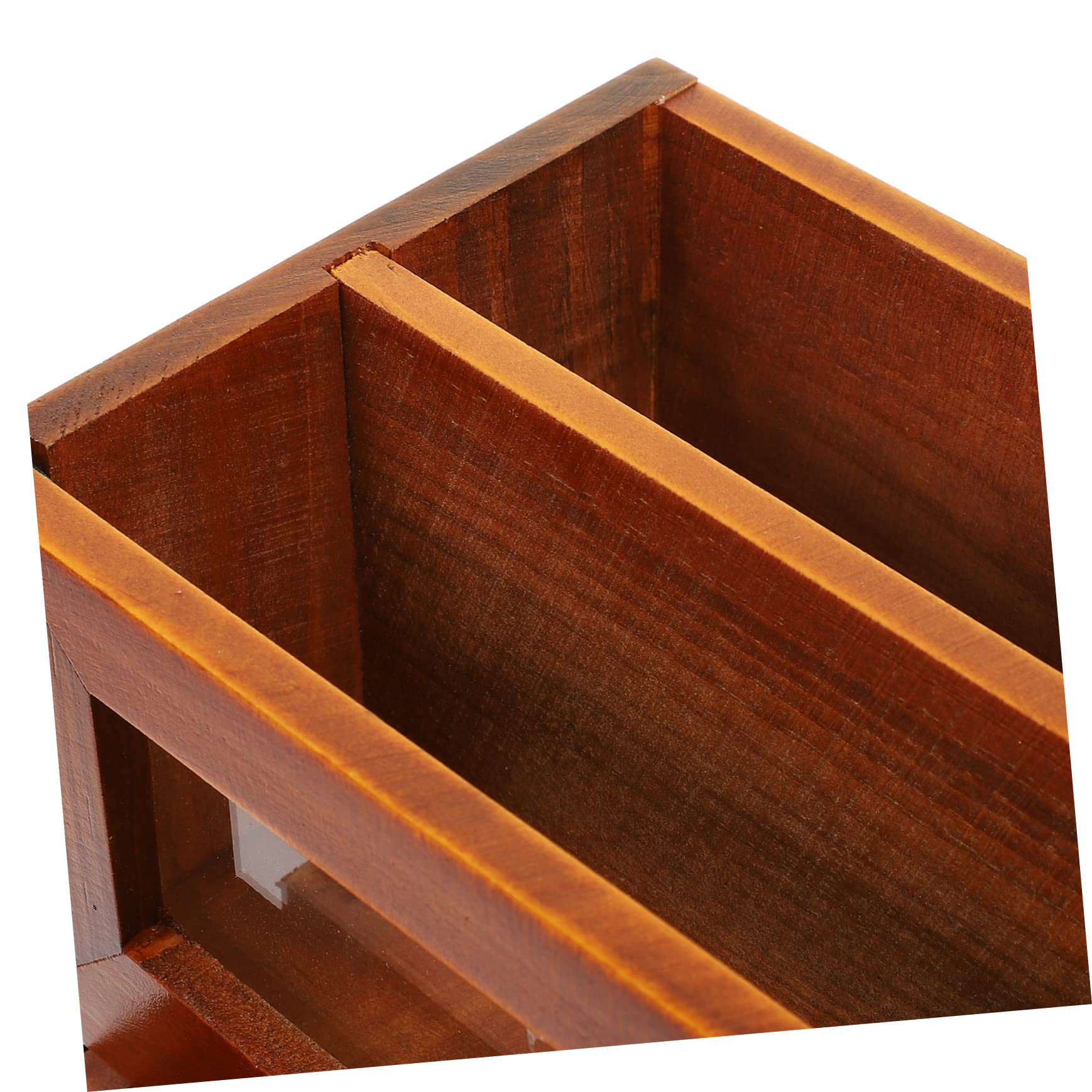 Cabilock Organisateur De Bureau Vintage Armoire De Rangement Support Pour Articles Et Papeterie Pour Maison
