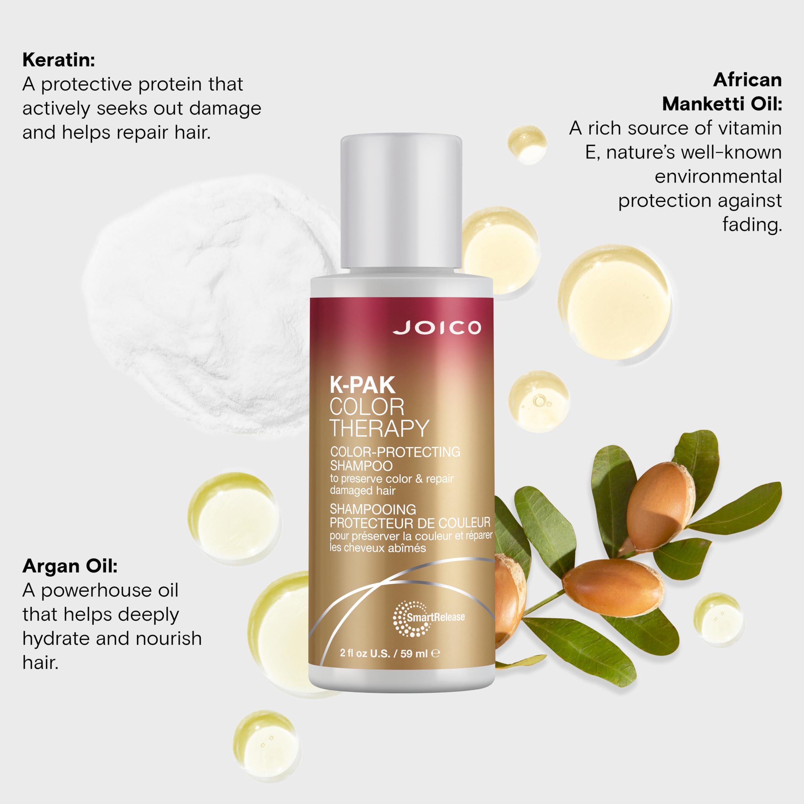 K-PAK Color Therapy Color-Protecting Shampoo 2 oz