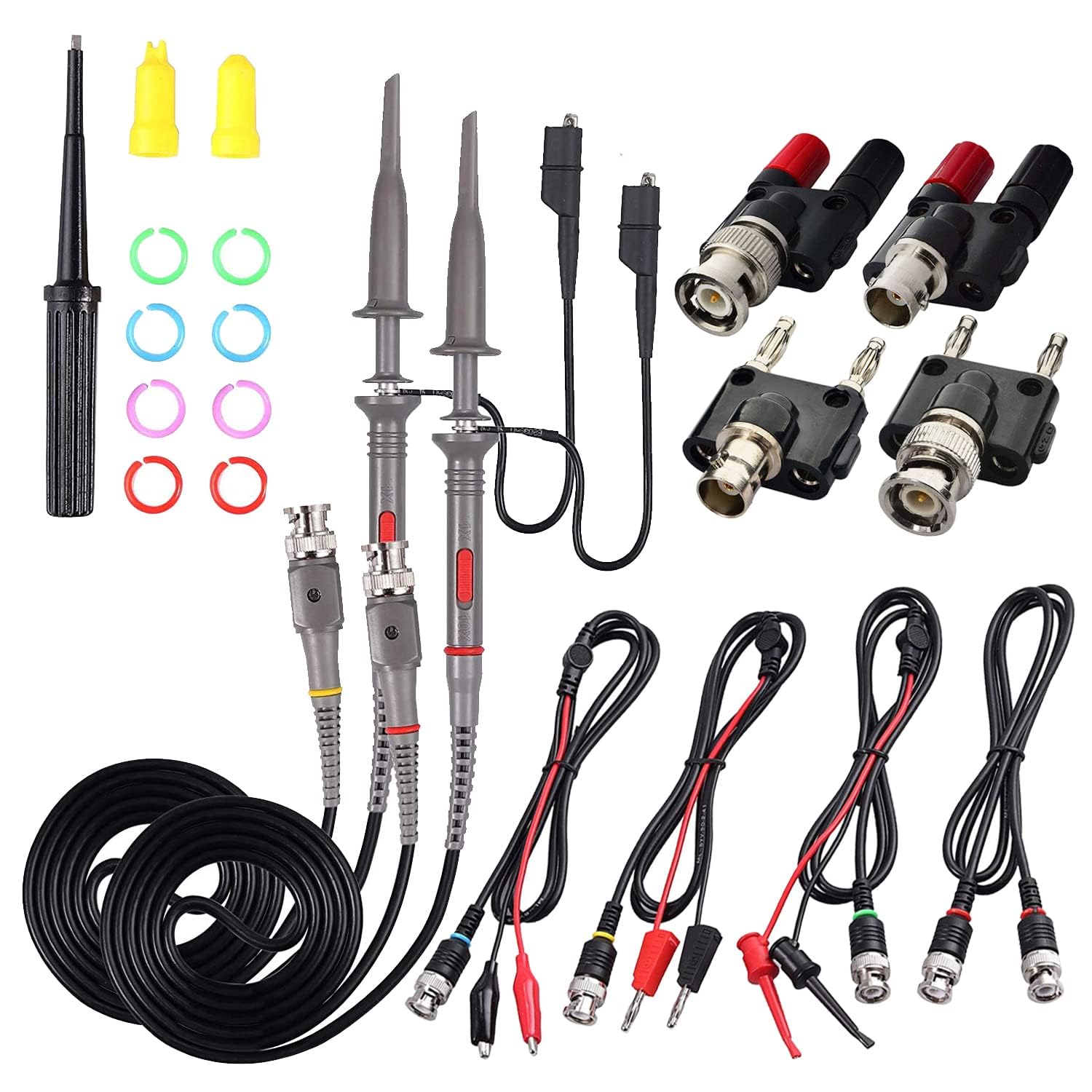 Oscilloscope Probe Kit - 10:1 & 1:1 Switchable -8