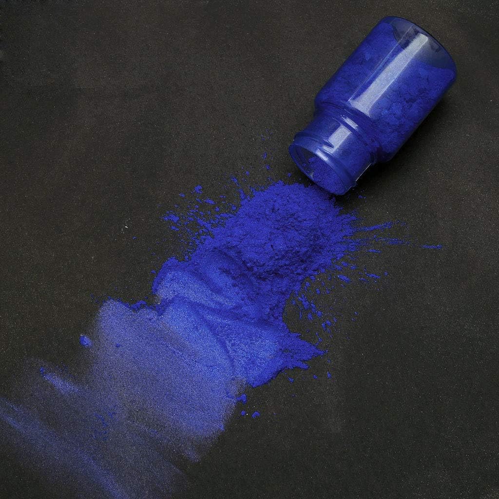 10 Colors Sea Blue Mica Powder Pearl Pigment Epoxy Resin Colorant Cosmetic Grade Make Up Soap Making Pearl Color Dye Kit Mica Powder Cosmetic Grade