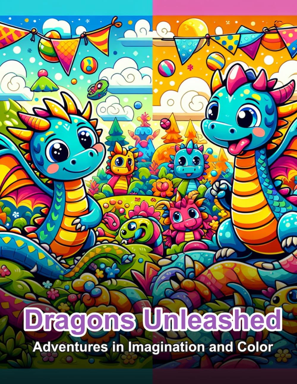 Dragons Unleashed: Adventures in Imagination and Color