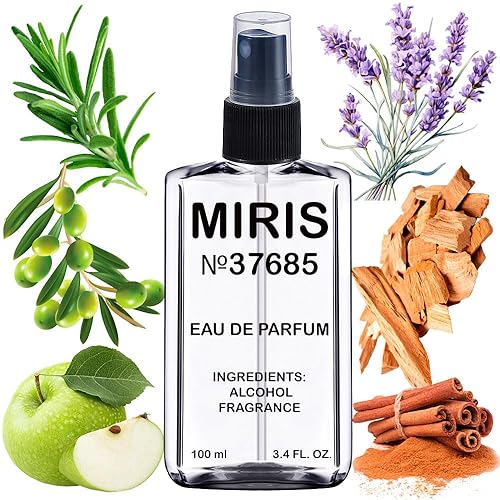 MIRIS No. 37685, Inspired by Bos Bottled Infinite, Eau de Parfum de larga duración para hombres, en aerosol, 3.4 fl oz  3.4 fl oz