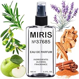 MIRIS No. 37685, Inspired by Bos Bottled Infinite, Long-Lasting Eau de Parfum for Men, Spray 3.4 Fl Oz / 100 ml