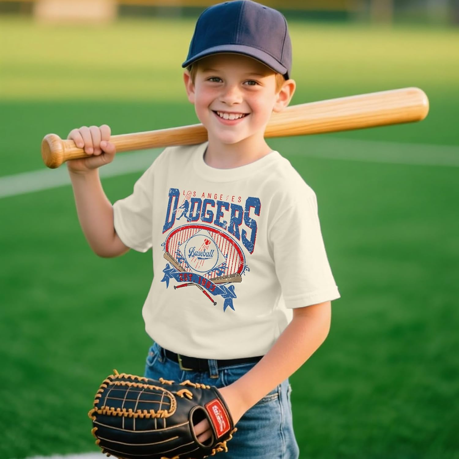 Baseball Shirts for Girls Boys Game Day Short Sleeve Shirt Toddler Kids Baseball Team Fan Tee top - Image 3
