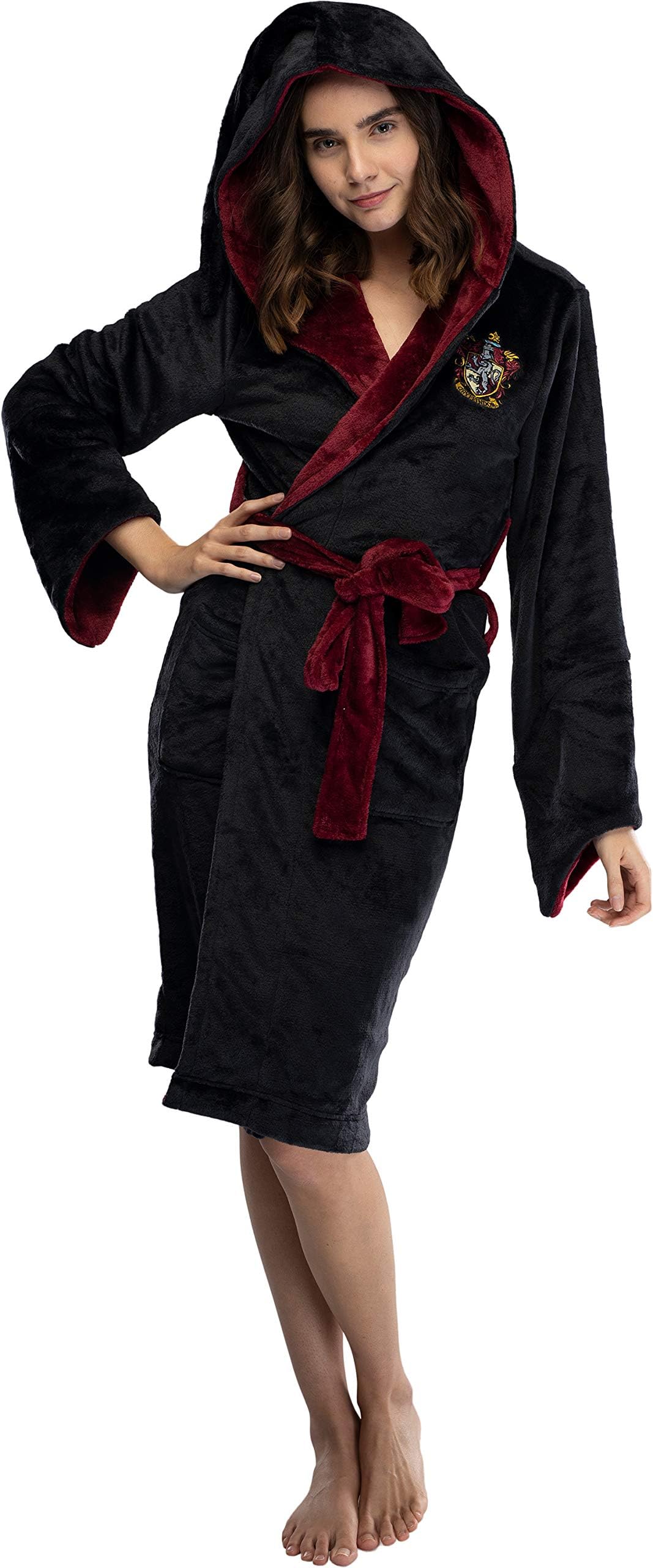 Harry Potter Juniors' Plush Costume Robe Hogwarts Houses Gryffindor Slytherin Ravenclaw Hufflepuff