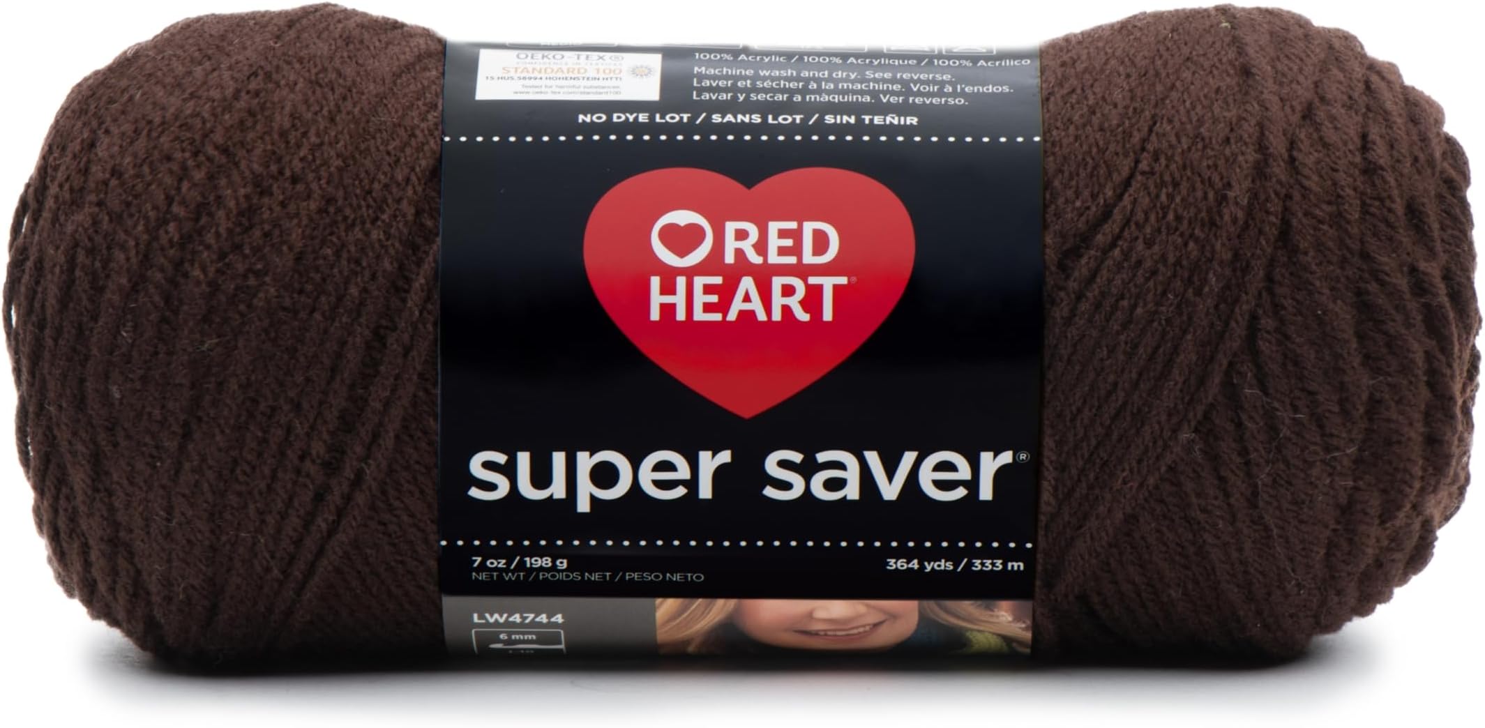 RED Heart Super Saver Yarn, Coffee