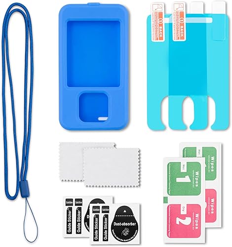 Miniatura 5 de Swiatla Dexcom G7 - Funda para receptor con cordón y 2 protectores de pantalla (rojo)