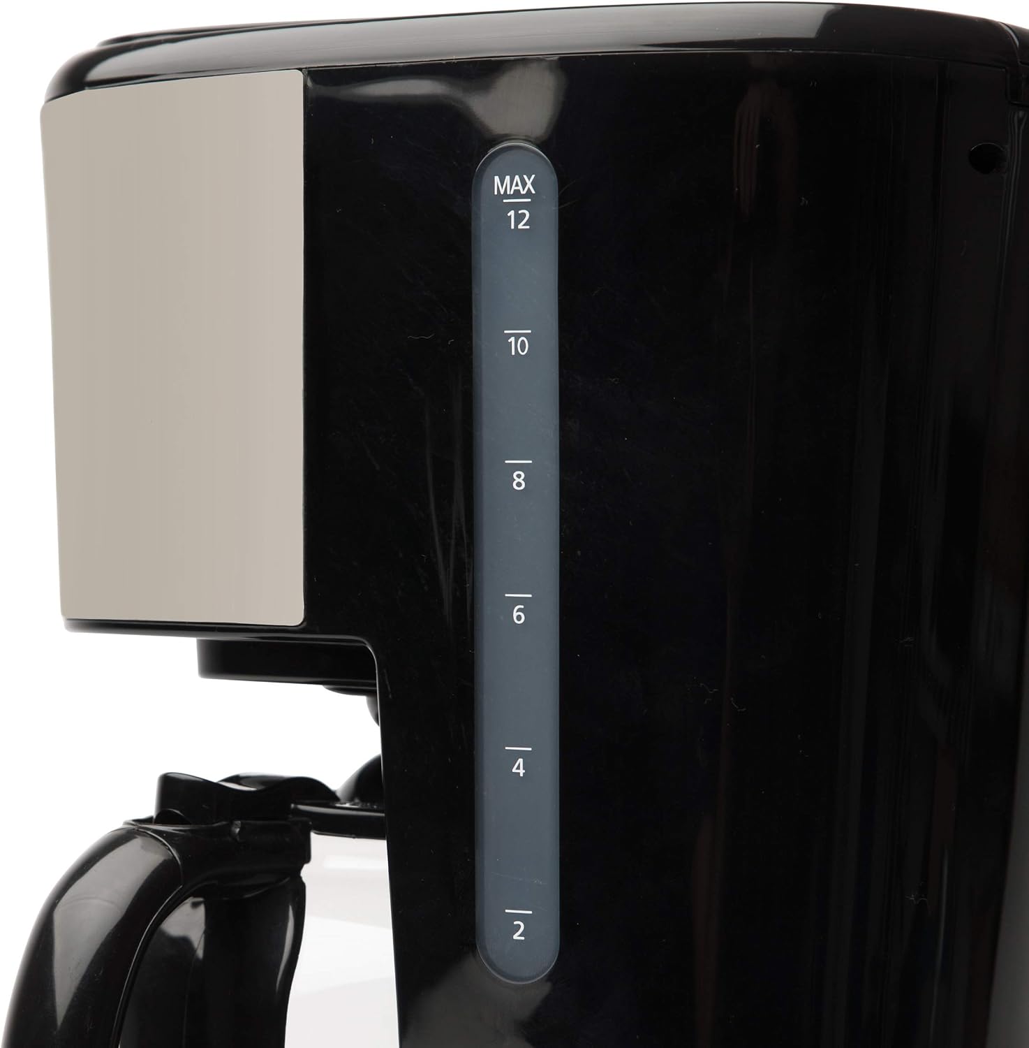 HADEN 75028 Heritage Innovative 12 Cup Capacity Programmable Vintage Retro Home Countertop Coffee Maker Machine with Glass Carafe (12 Cup, Putty)