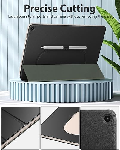 Miniatura 7 de MoKo Funda para tableta Google Pixel 2023, diseño plegable + funda de cuero ultra fina y delgada con soporte para lápices, conveniente accesorio