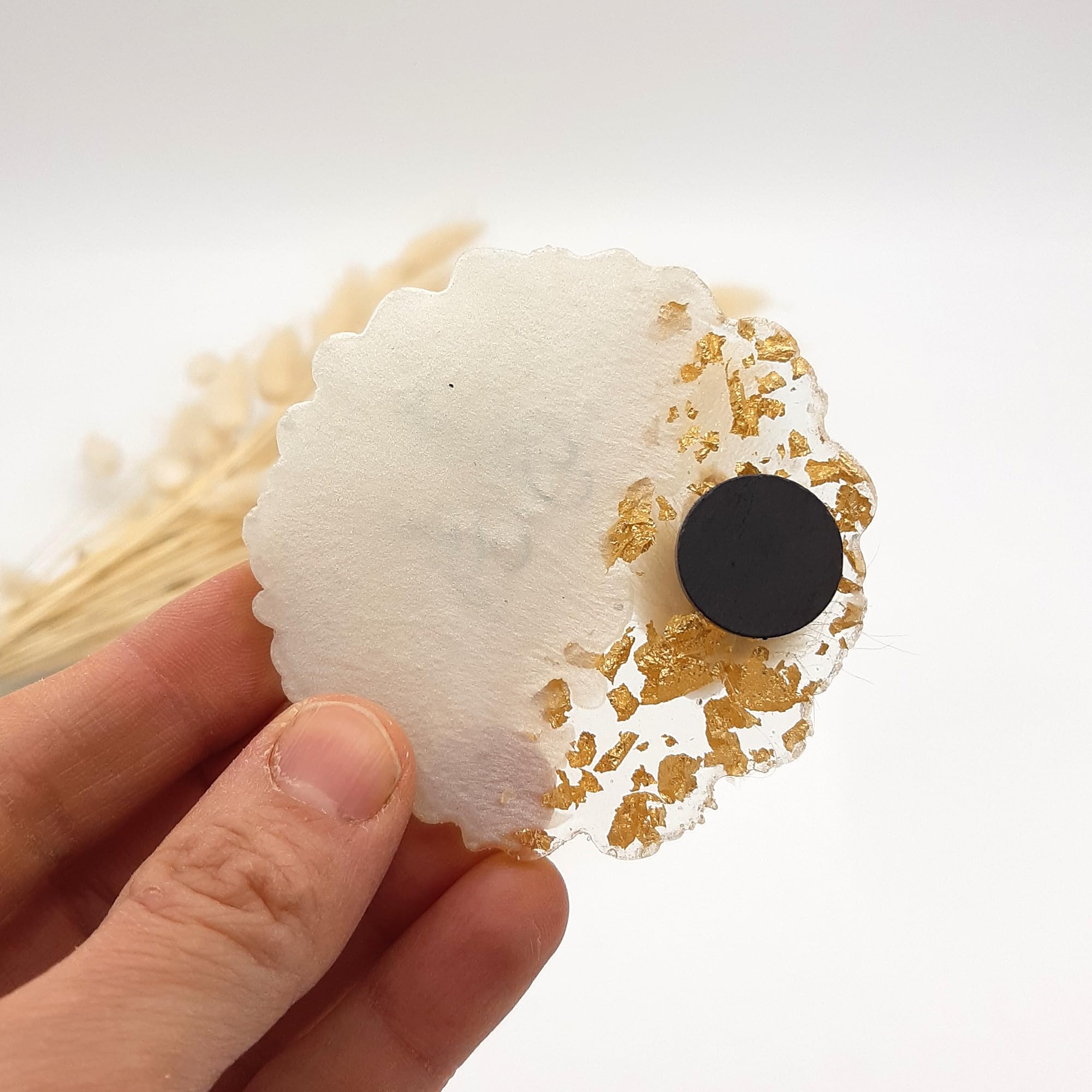 Regalo de fiesta de boda para invitados, imán de epoxi para regalos de despedida de soltera, imán de nevera para recuerdos de baby shower, elegante detalle de agradecimiento (juego de 50)
