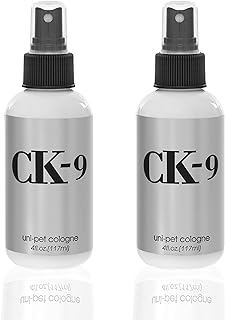 Gotdog CK-9 Luxury Designer Pet Perfume, Uni-sex Fine Dog Cologne, Pack of 2