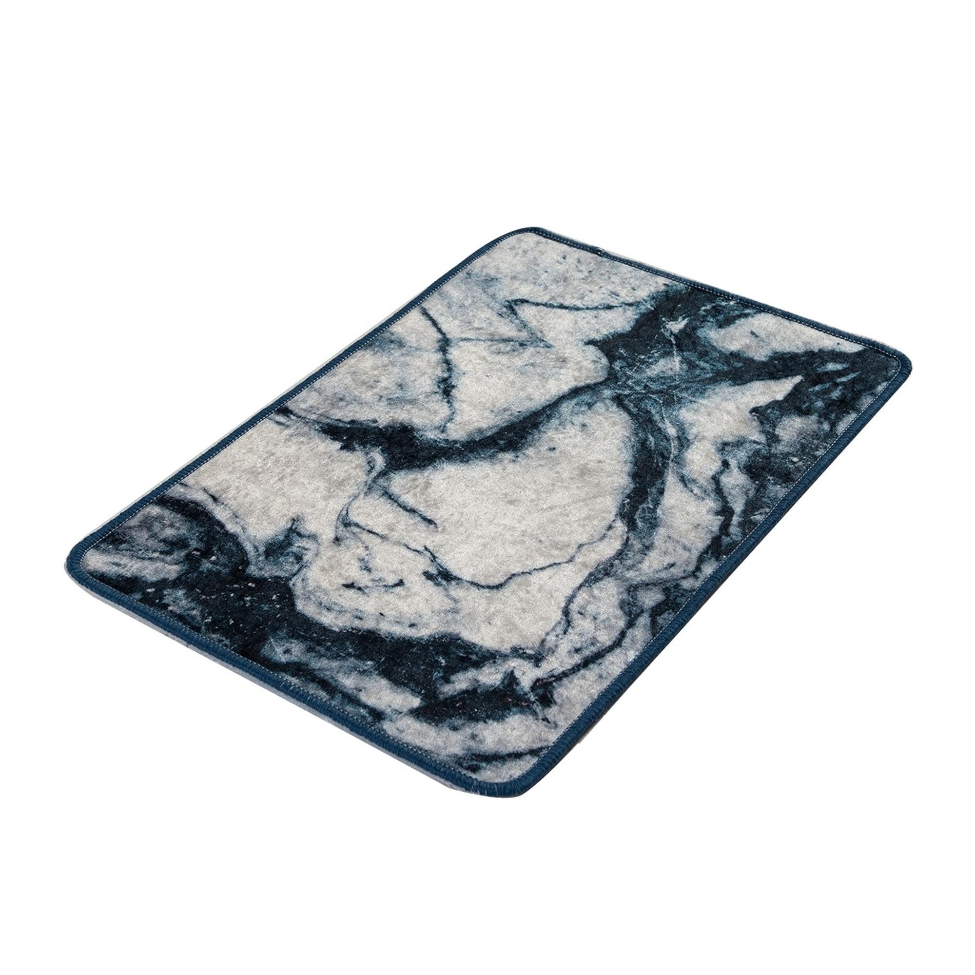 Well Home Mobiliario & Decoración Bunt Badteppich Schwarz Und Weiß