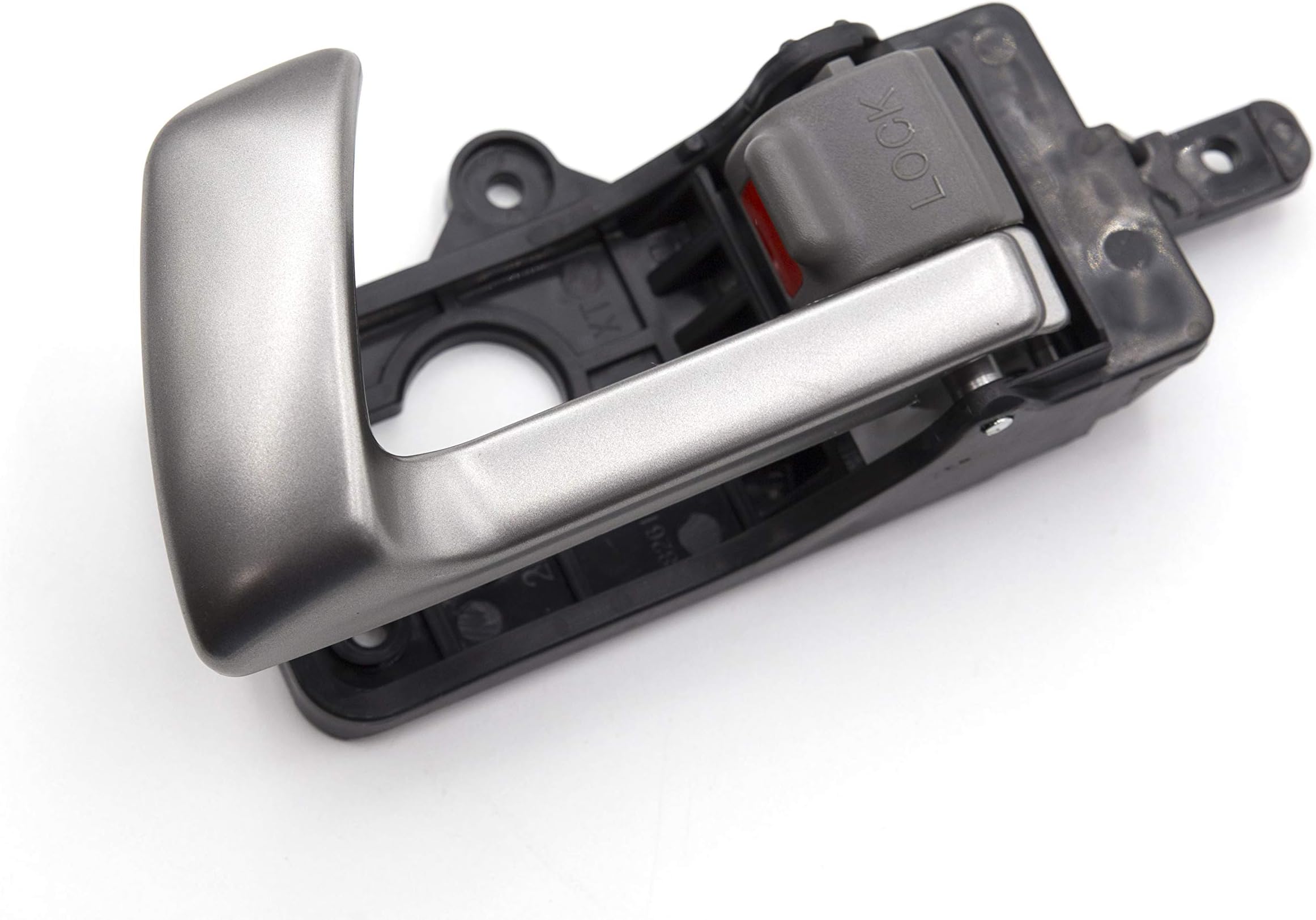 Interior Door Handle Metal Gray 826102B010J4 FR LH For Hyundai 2007 2012 Santa Fe (Front Driver Side)