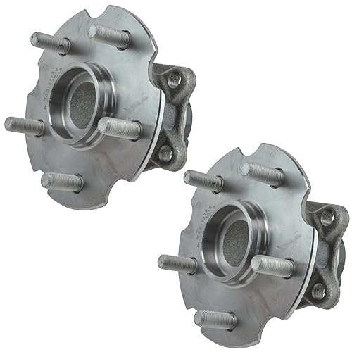 Vista 949 de TRQ Juego de 2 rodamientos de rueda trasera y conjunto de cubo con sensor ABS compatible con Ford Transit Connect 2014-2018