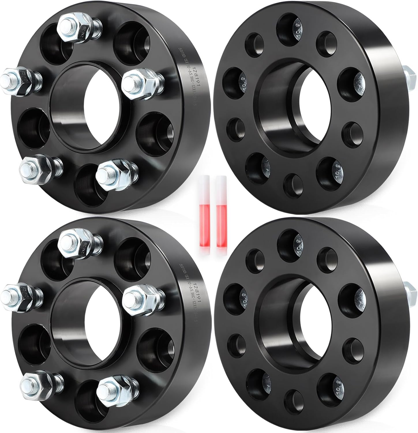ECCPP 4PCS 5x110 to 5x110 Wheel Spacers Hub Centric 1.5" (38mm) 5 Lug fit for Jeep Compass 2017-2023| for Jeep Renegade 2015-2023| for Dodge Dart 2013-2016