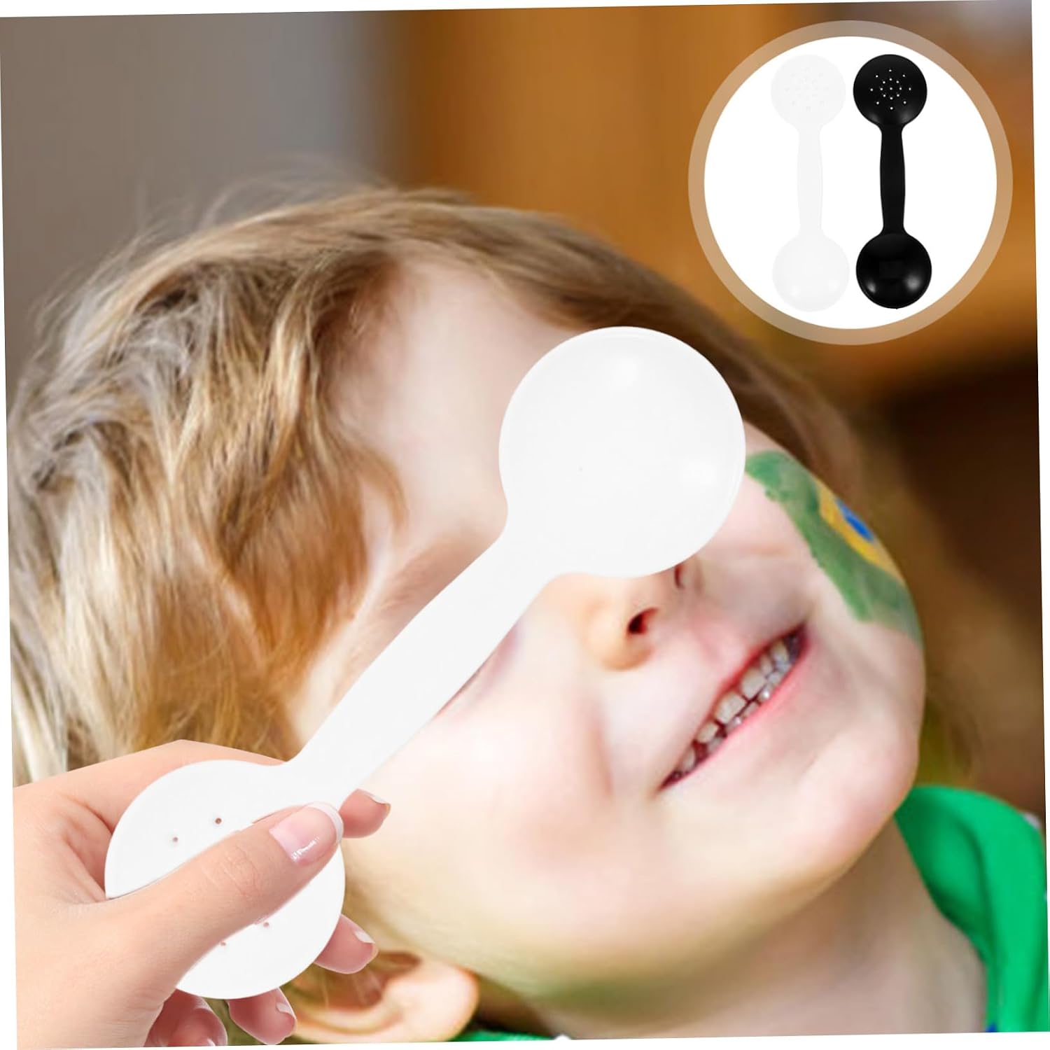 2pcs Eye Occluder Reusable Visual Testing Tools for Eye Exams Comfortable Design for Optometry Essential for Optical Shops and Professionals