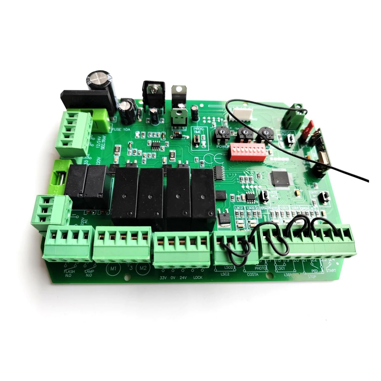 Scheda Madre del Circuito di Controllo del Motore dell'apricancello a Battente Solo for Uso Motore a 24 V CC(1 Remote Control Kit)