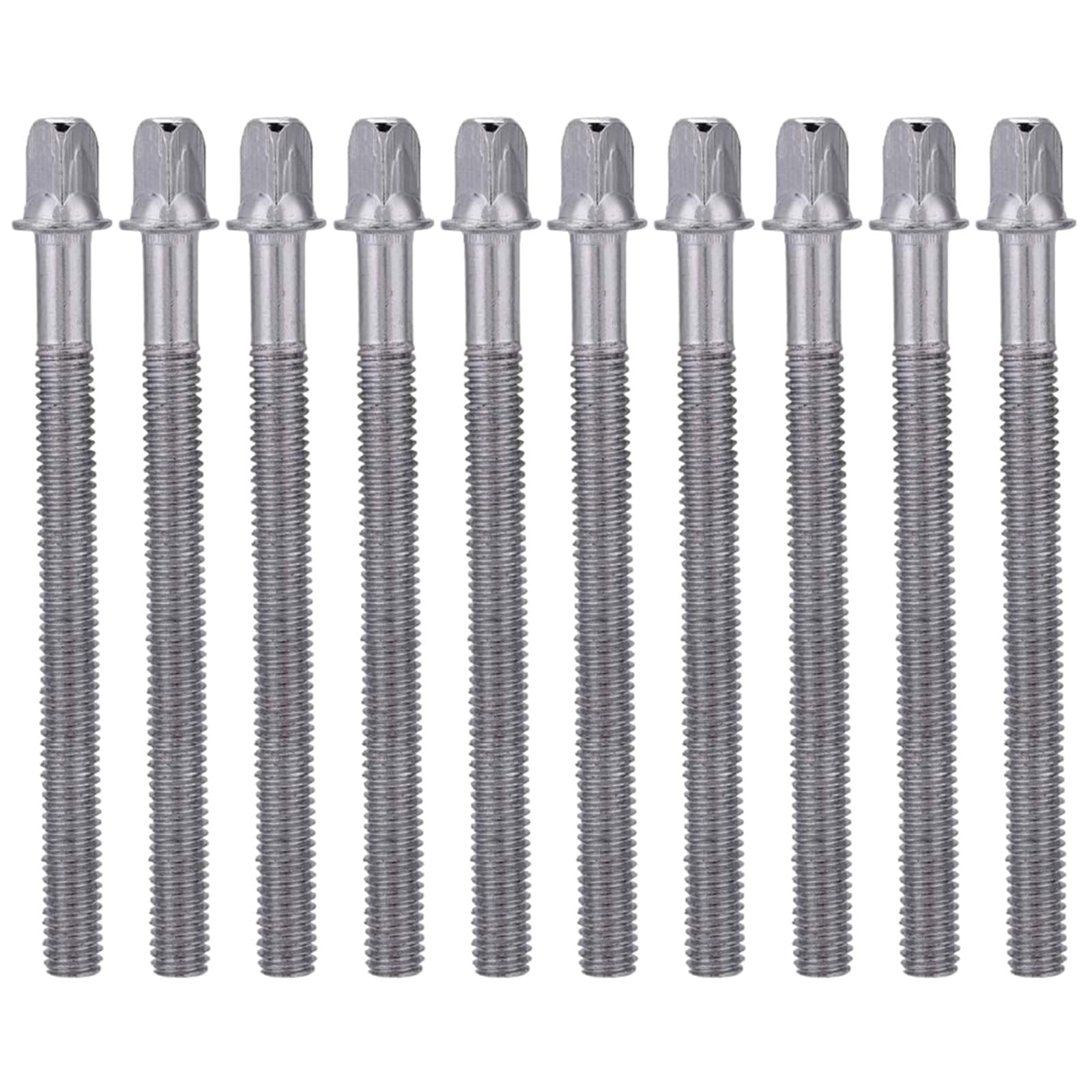 10Pcs Metal Drum Tension Rods Replacement Drum Tight Screws Bolts Percussions Drum Repair Parts For Snare Bass