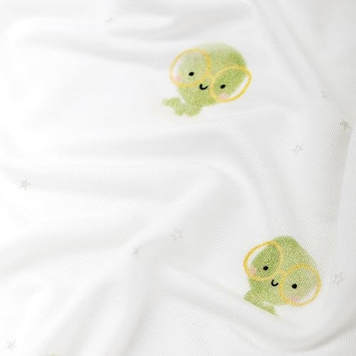 Miniatura 5 de Manta unisex | Viscosa tejida de alta calidad grande hecha de bambú | Juego de envoltura para bebés, manta de recepción y gorro | Regalo para recién