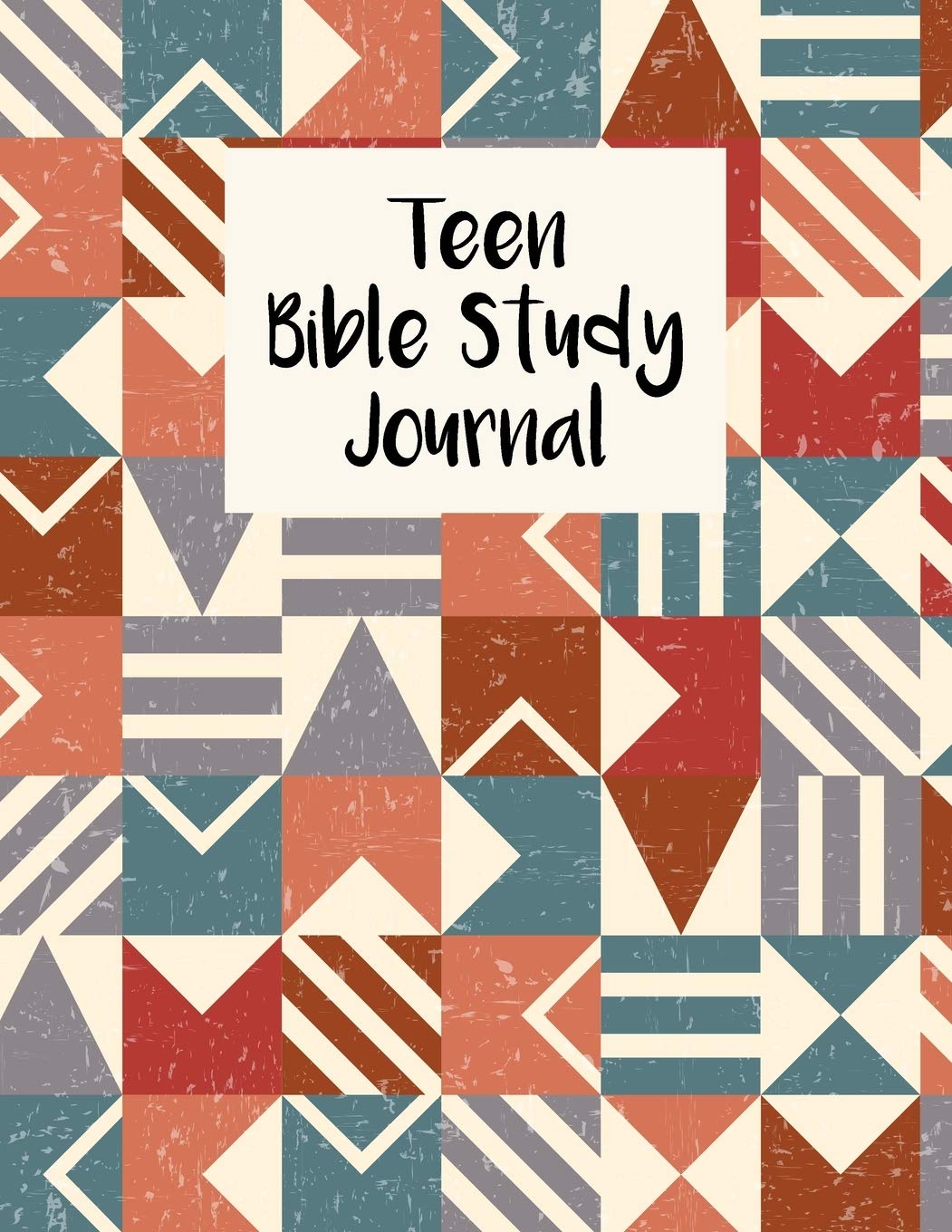 Teen Bible Study Journal: Christian Scripture Notebook with Guided Prompts For Teenagers