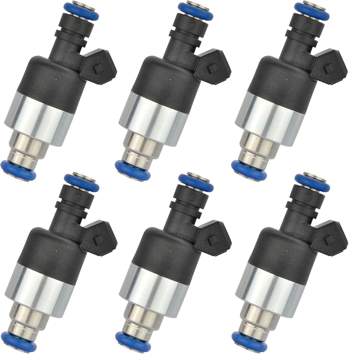 6pcs Fuel Injectors for 1993-1995 Buick Lesabre Cadillac Deville 1996 Chevy Lumina Caprice Oldsmobile Alero 1997-1999 Venture 99-2002 Daewoo Leganza Venture 3.8L 4.9L 4.3L 3.4L 2.2L 2.0L