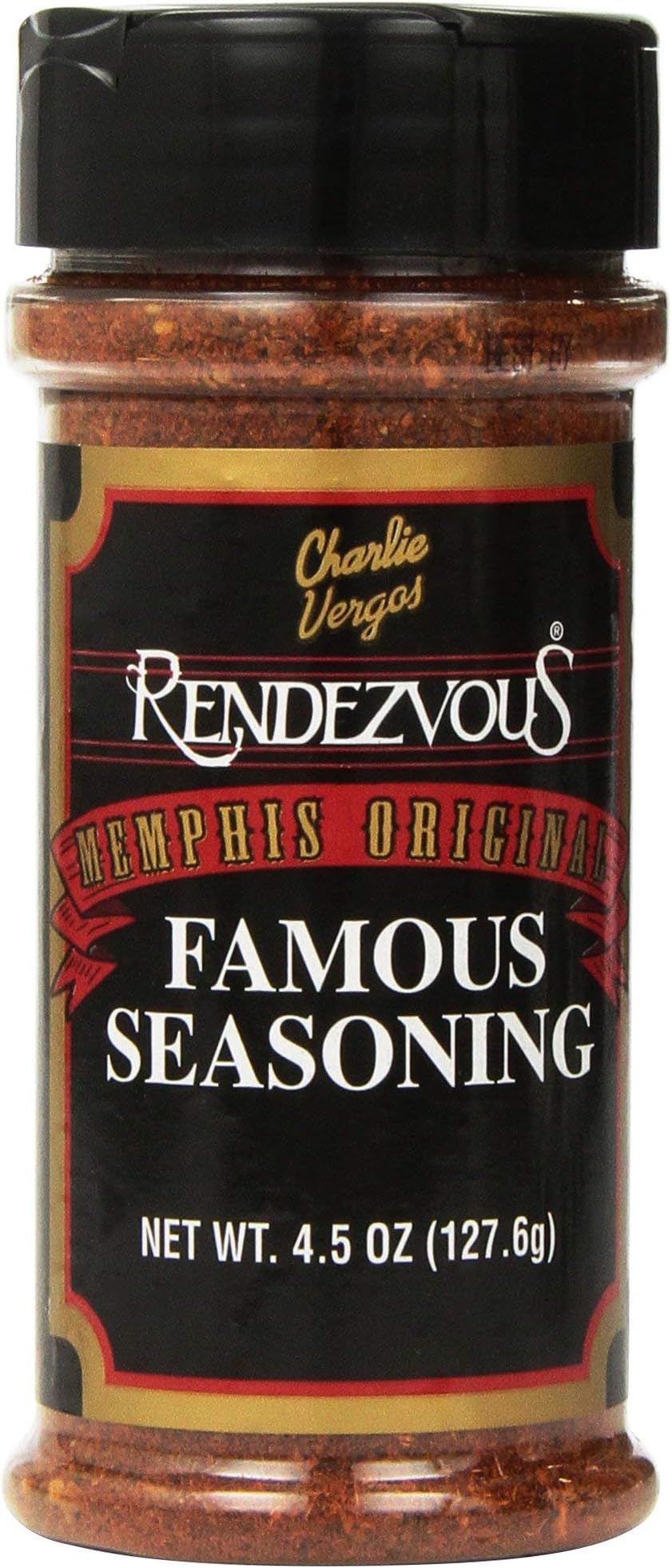 Charlie Vergos Famous Memphis Barbecue Dry Rub Seasoning (4.5 oz) - SET OF 2