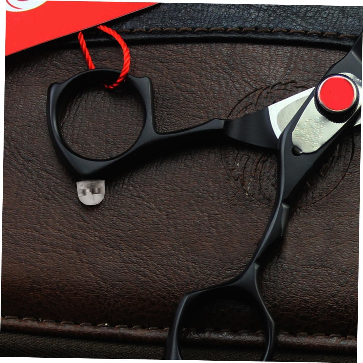 FOMIYES 100pcs Scissor Muffler Accessories Metal Scissor Bumpers for Hair Styling Tools for Barbers and Hair Salons Reduces Noise Easy Installation Design