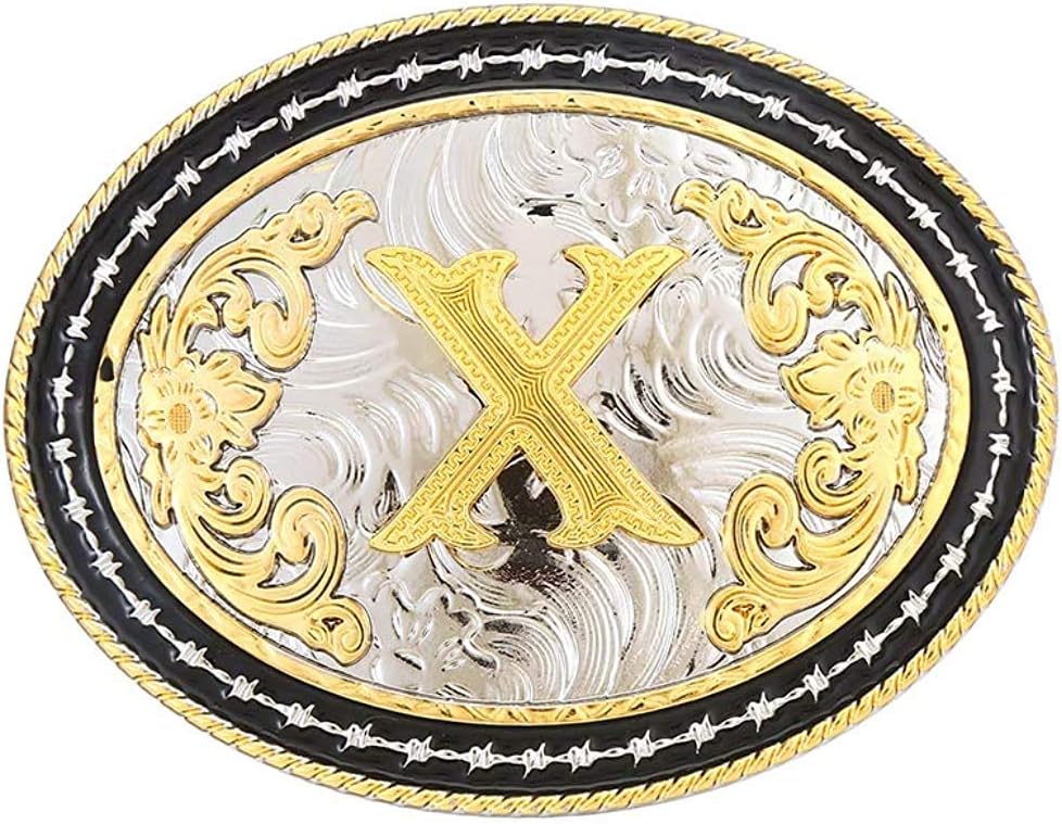 New Vintage Style Iniziale Lettera R Cowboy Cowgirl Cintura Fibbia anche Stock negli Stati Uniti