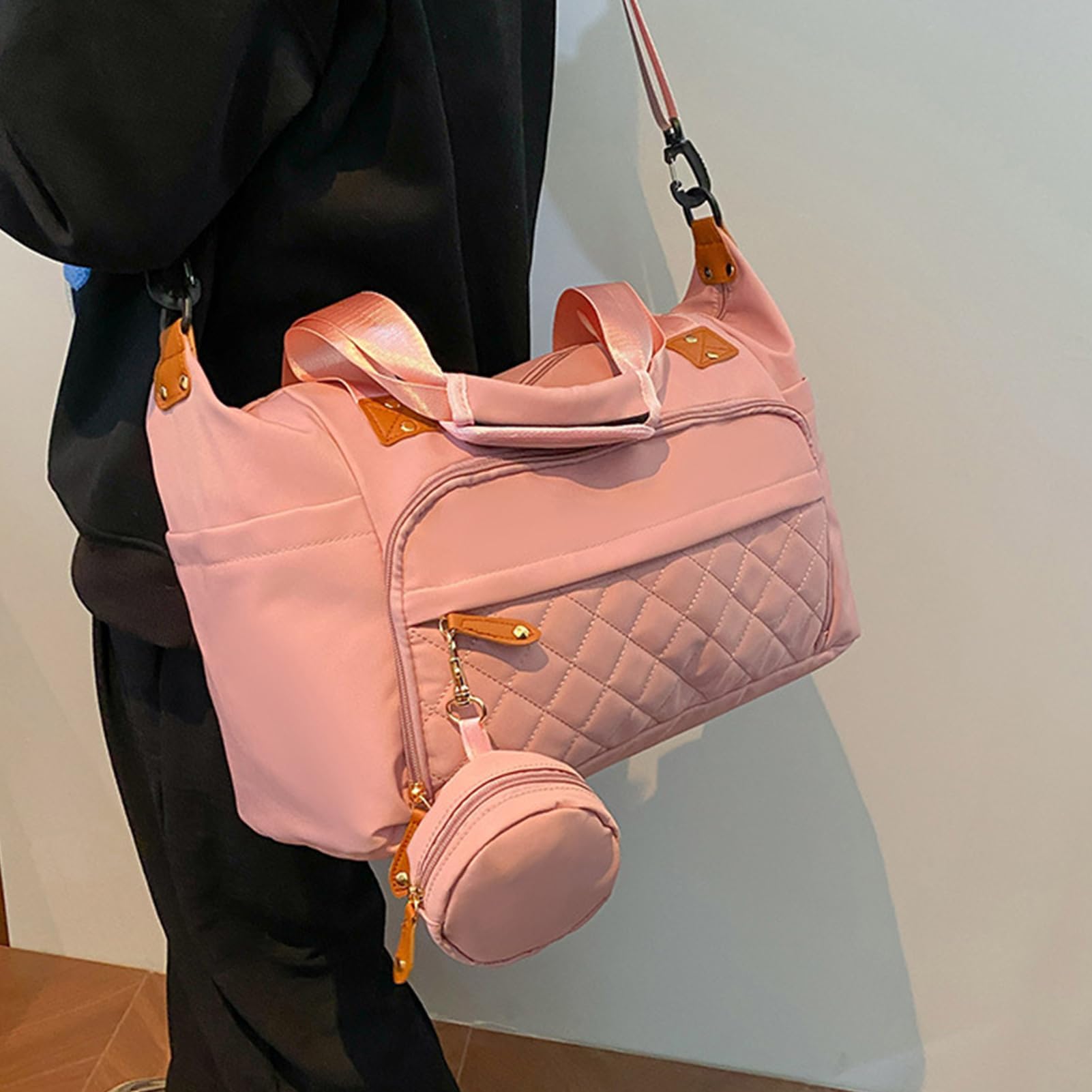 Wickeltasche – Multifunktionale Baby-Wickeltasche, geräumige Krankenhaus-Reisetasche, Windeltasche für den täglichen Gebrauch und Aufbewahrung, ideal für Mütter und Väter