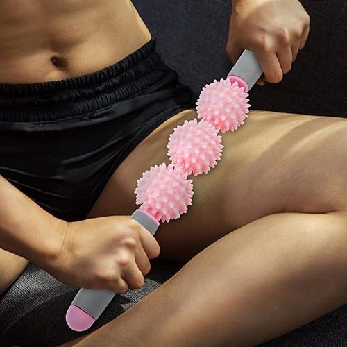 Miniatura 3 de EVTSCAN Muscular Roller Stick - Barra de yoga para muscular, palillo de celulitis, bola de pincho para brazos de espalda y pierna de hombro
