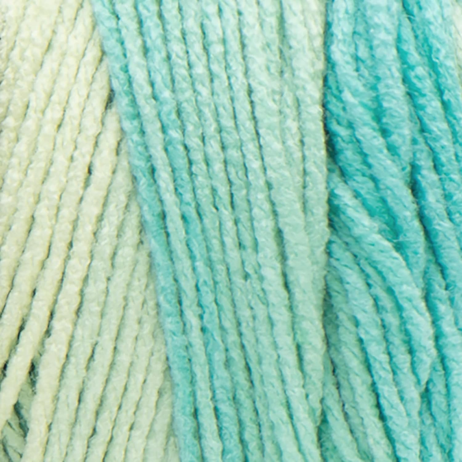 Red Heart Super Saver Jumbo Seaside Ombre Yarn - 2 Pack of 283g/10oz - Acrylic - 4 Medium (Worsted) - 482 Yards - Knitting/Crochet