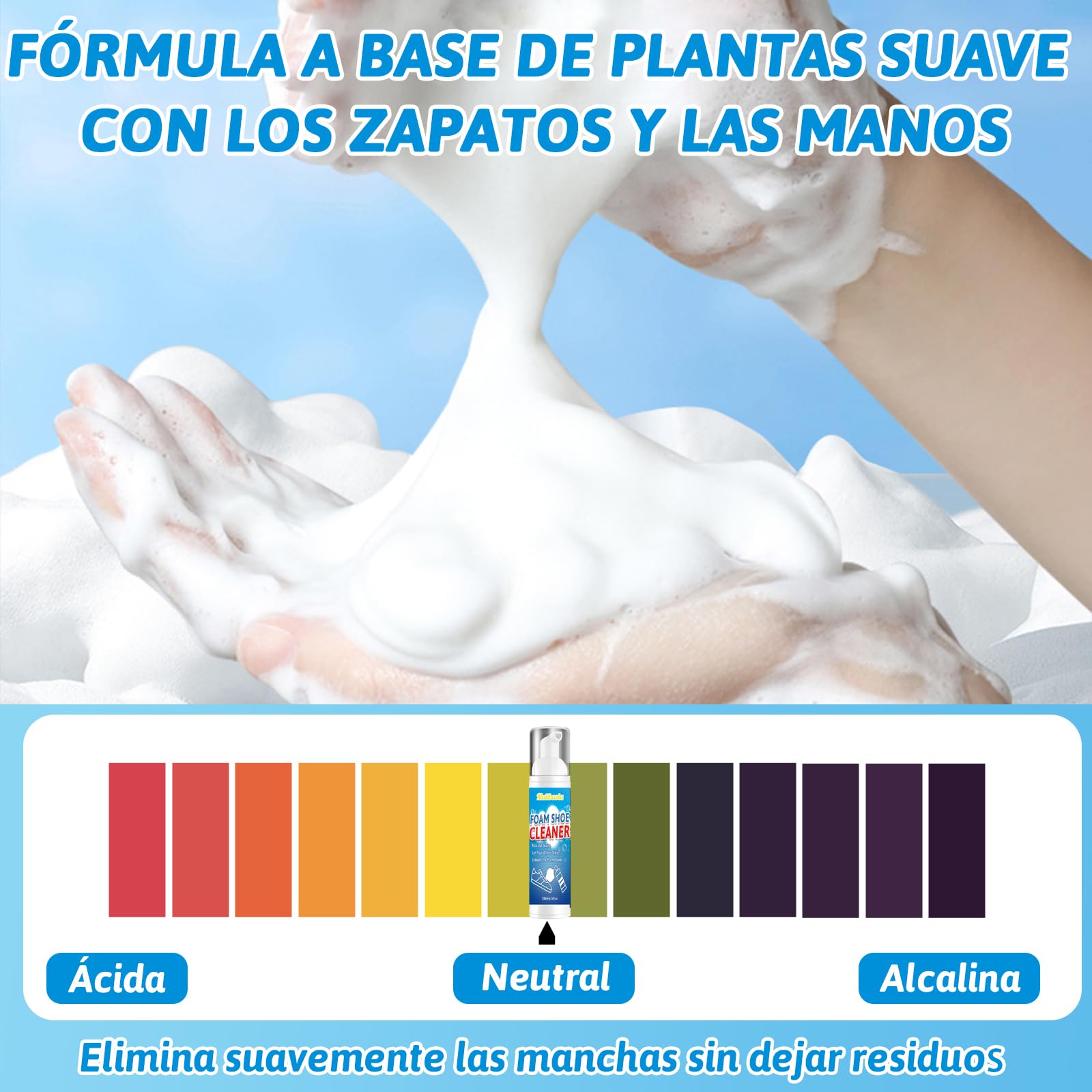 Limpiador Zapatillas, limpiador zapatillas blancas, Kit Limpieza Zapatillas de Zapatos para Eliminar Manchas, Kit de limpieza de zapatos Para limpiador de cuero, tejido, botas, lona y gamuza