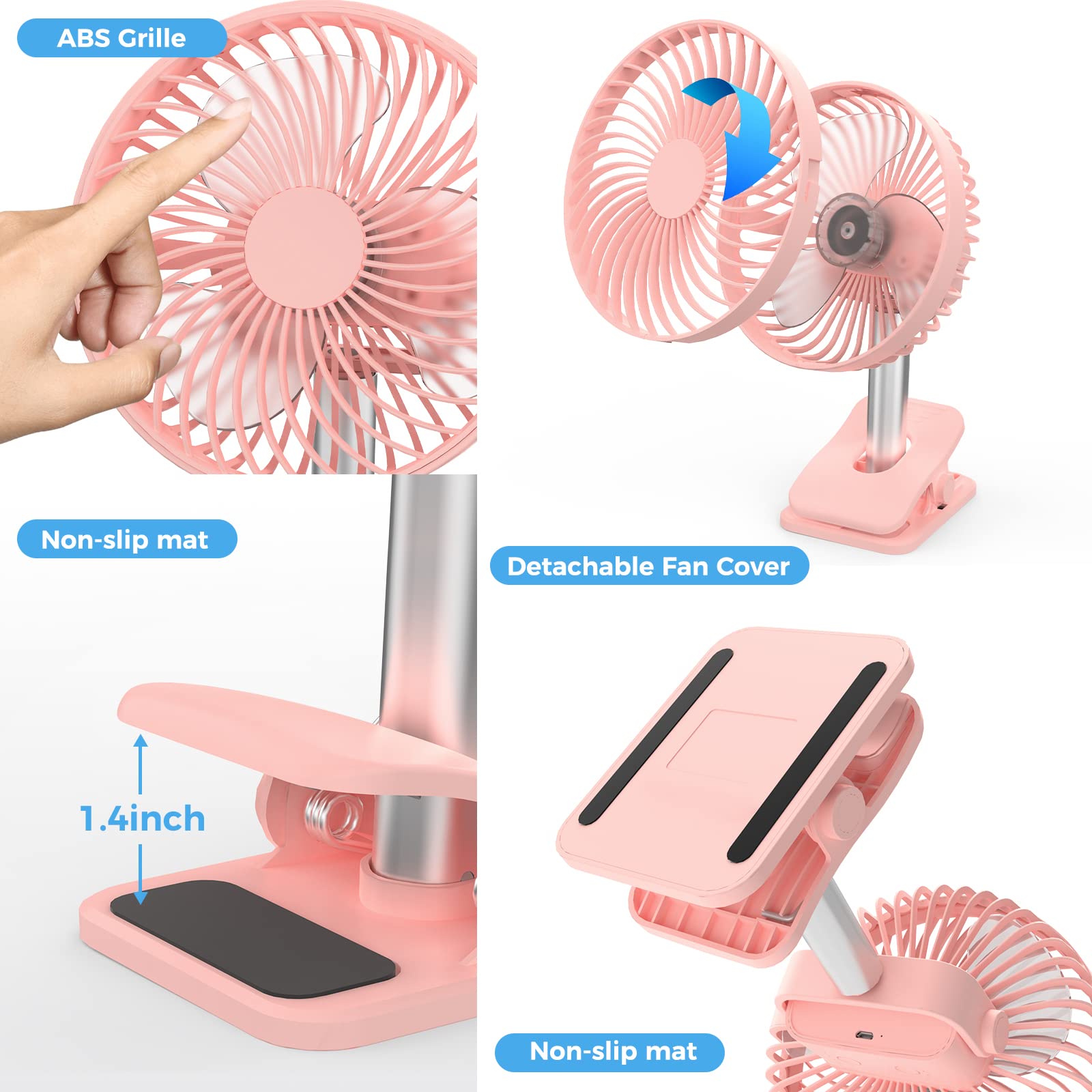 Ventilatore da tavolo di ricaricabile | Acquisti Online su