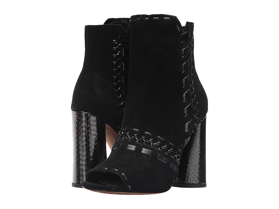 

Donald J Pliner Briget (Black Kid Suede) Women's Shoes
