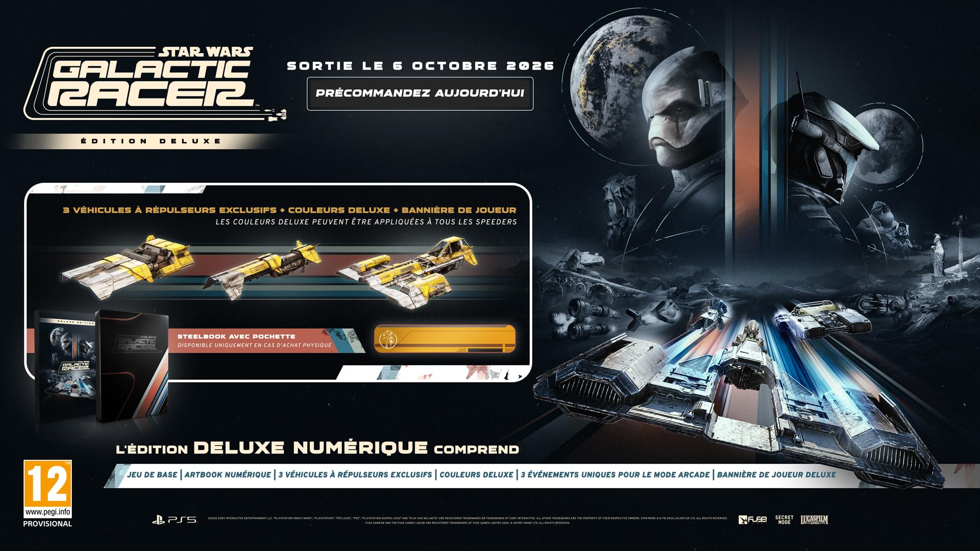 Star Wars Galactic Racer - Edition Deluxe PS5