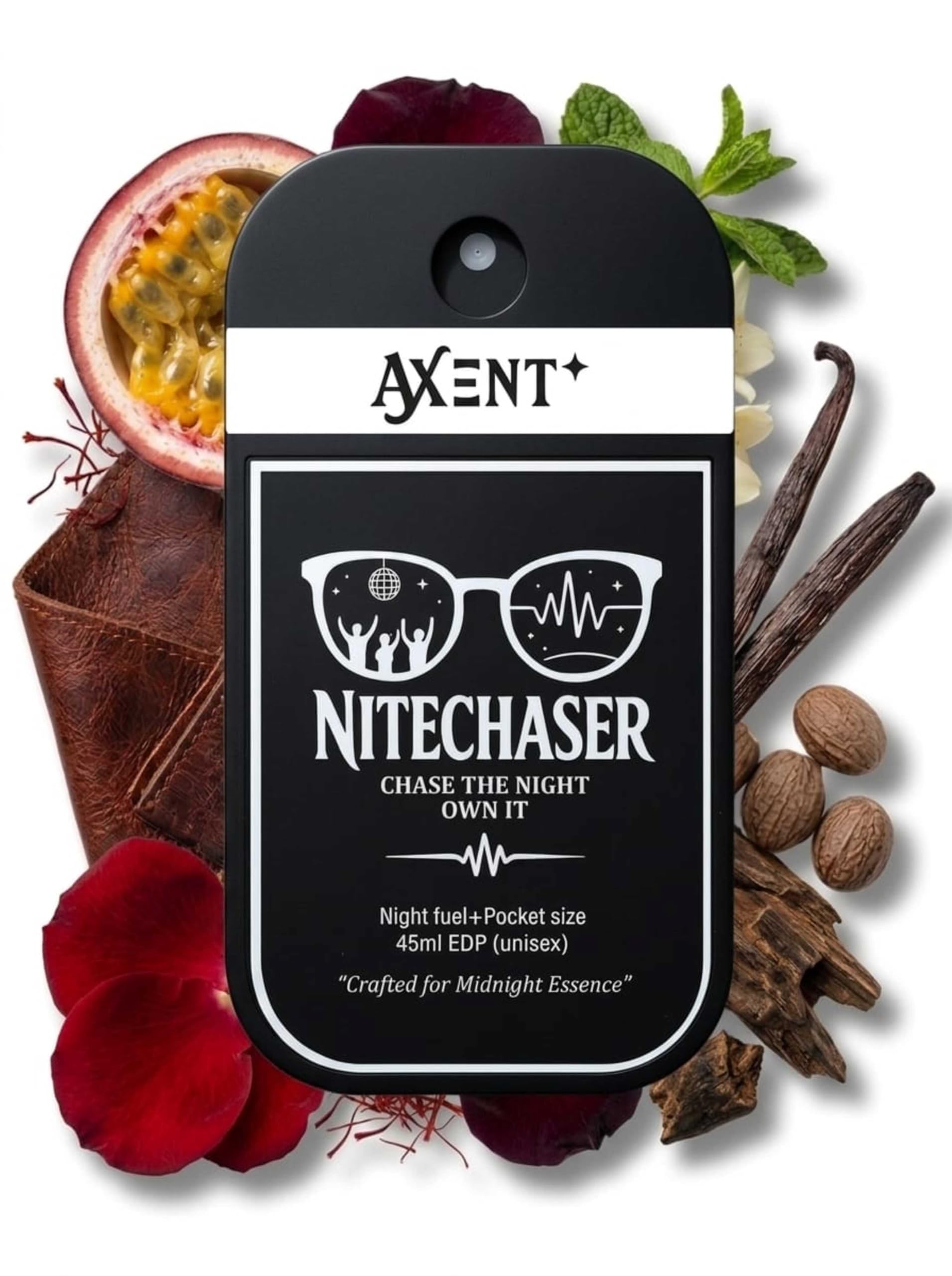 NITECHASER — Series 001 | Pocket Luxury Edition 45ml | 8+ hrs Long-Wear Eau de Parfum | Unisex Spicy & Smoky | compact & Travel-Ready size, Perfect for Party & Night-Out-image-46